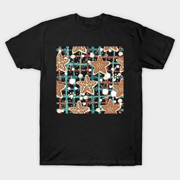 Cookies T-Shirt by Kristina Stellar Scandinavian Land